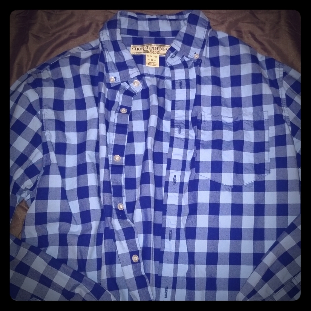 Chor Clothing mens casual button up shirt